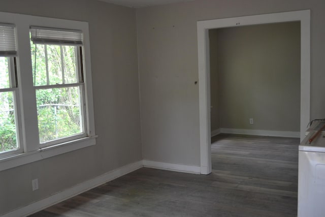 1919 Warren St, Augusta, GA 30904 - empty room featuring wood finished floors, plenty of natural light, and baseboards