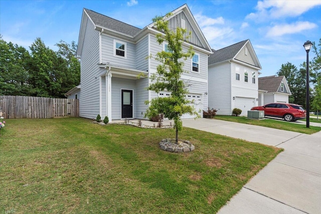 1404 Feldspar Ct, Augusta, GA 30909 - view of front of house with an attached garage and concrete driveway