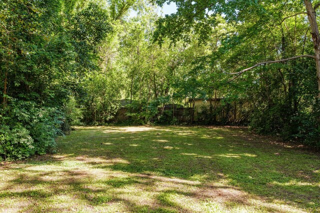223 E Robert Toombs Ave, Washington, GA 30673 - view of yard with a wooded view