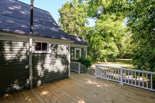 223 E Robert Toombs Ave, Washington, GA 30673 - view of wooden terrace