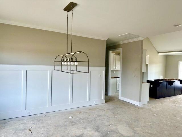 view of unfurnished living room