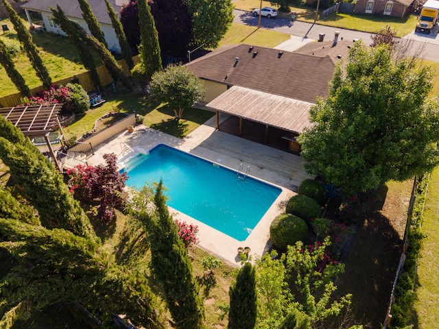 3413 Sutton Pl, Augusta, GA 30906 - view of swimming pool with a fenced in pool and fence