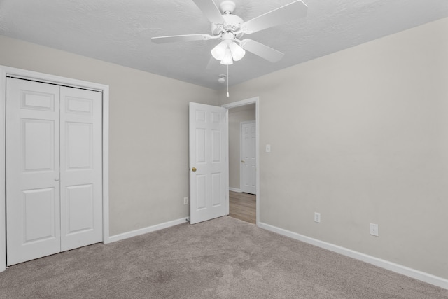 159 Redbud Dr, North Augusta, SC 29841 - unfurnished bedroom featuring carpet, a closet, and ceiling fan