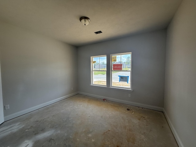 1141 Clareton Dr, Grovetown, GA 30813 - unfurnished room with baseboards and unfinished concrete floors