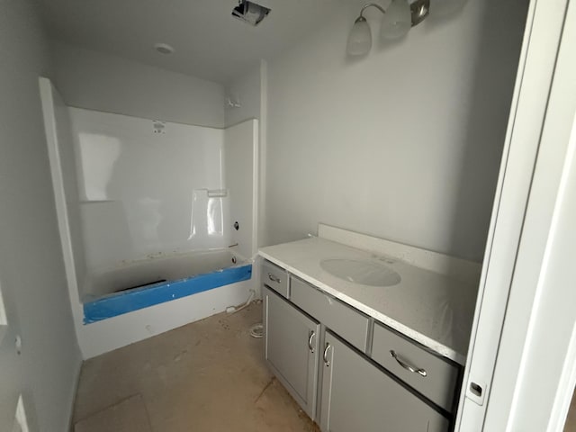 1141 Clareton Dr, Grovetown, GA 30813 - bathroom with vanity and shower / washtub combination