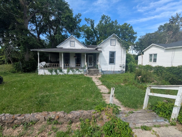 1913 Ellis St, Augusta, GA 30901 - view of front facade featuring covered porch and a front yard