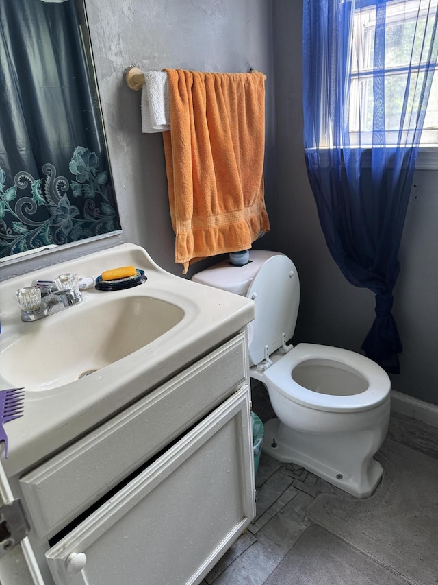 3216 Alpine Rd, Augusta, GA 30909 - bathroom featuring toilet and vanity