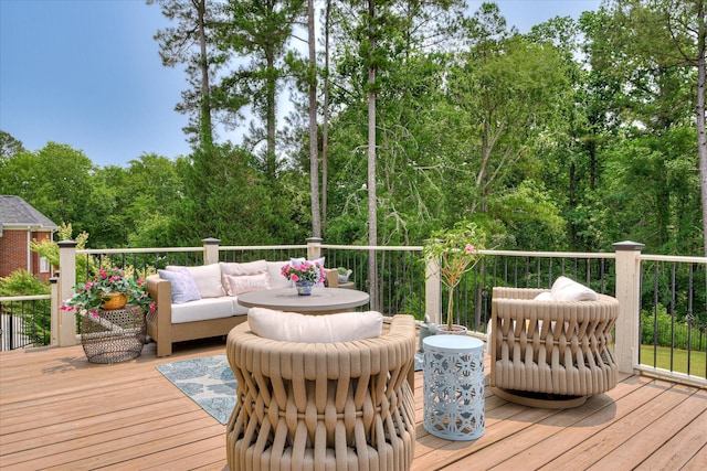 612 Emerald Xing, Evans, GA 30809 - deck featuring outdoor lounge area