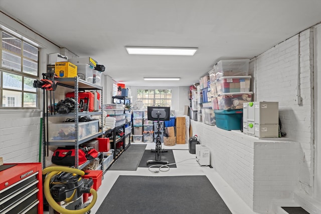 view of workout room