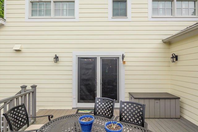 view of deck
