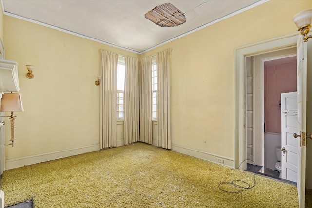 2131 Gardner St, Augusta, GA 30904 - empty room featuring ornamental molding and baseboards