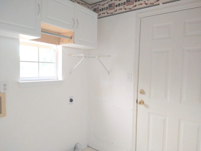 526 Timberchase Ln, Aiken, SC 29803 - washroom with electric dryer hookup and cabinet space