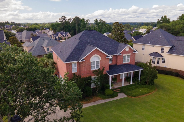 3637 Foxfire Pl, Martinez, GA 30907 - aerial perspective of suburban area