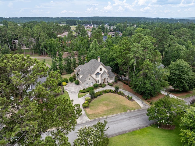 3997 Hammonds Fry, Evans, GA 30809 - aerial view of property and surrounding area featuring a heavily wooded area