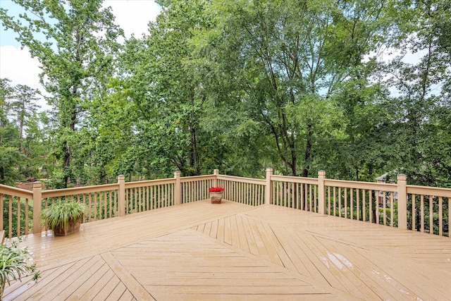 3997 Hammonds Fry, Evans, GA 30809 - wooden terrace featuring view of scattered trees