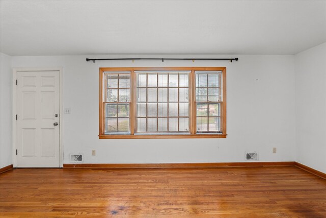 2211 Woodland Ave, Augusta, GA 30904 - spare room featuring light wood finished floors and baseboards