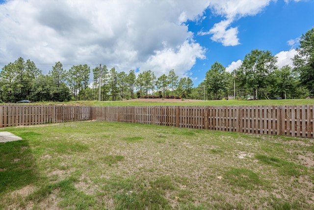 2965 Calli Crossing Dr, Graniteville, SC 29829 - fenced backyard with view of scattered trees