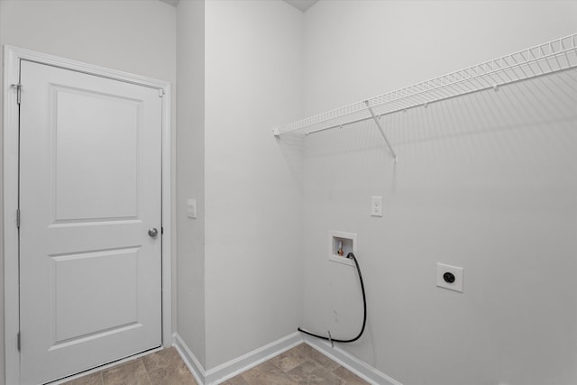 2965 Calli Crossing Dr, Graniteville, SC 29829 - washroom featuring electric dryer hookup, hookup for a washing machine, and light stone finish flooring