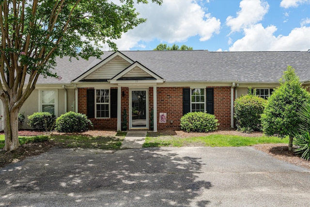 55 Charlestowne Dr, Augusta, GA 30907 - view of front of house with brick siding and roof with shingles