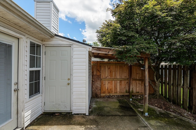 55 Charlestowne Dr, Augusta, GA 30907 - view of outdoor structure with a fenced backyard