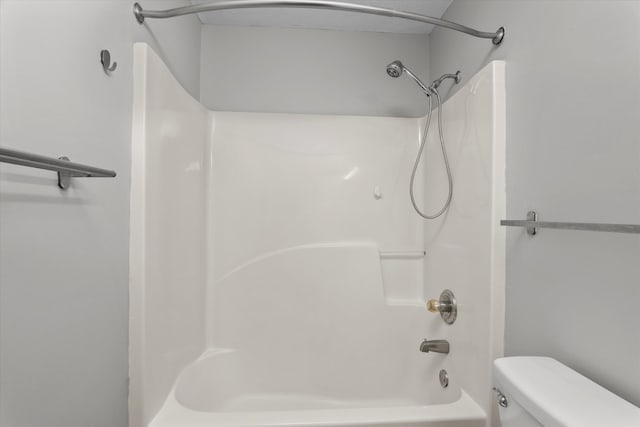 55 Charlestowne Dr, Augusta, GA 30907 - bathroom featuring toilet and shower / bath combination