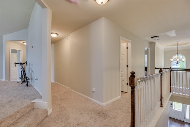 336 Shell Brooke Way, Lexington, SC 29073 - hall with carpet floors and healthy amount of natural light