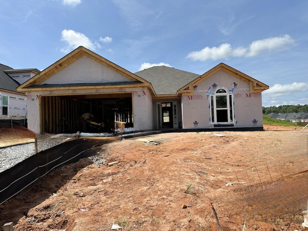 208 Dublin Loop, Grovetown, GA 30813 - view of front facade featuring an attached garage