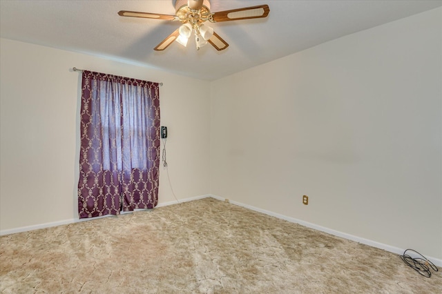 3115 Arcadia Dr, Augusta, GA 30906 - empty room featuring carpet flooring and a ceiling fan
