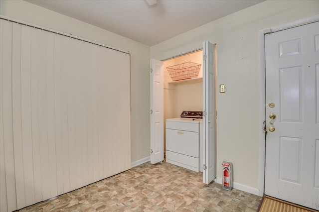 3115 Arcadia Dr, Augusta, GA 30906 - laundry room featuring washer / clothes dryer and baseboards