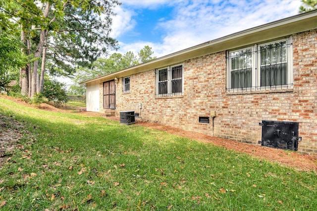 3115 Arcadia Dr, Augusta, GA 30906 - view of side of home with a lawn, crawl space, and brick siding