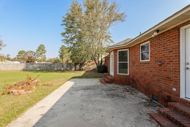 exterior space with a patio area