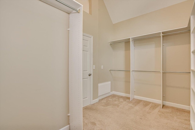 1123 Blackfoot Dr, Evans, GA 30809 - spacious closet with light colored carpet and lofted ceiling