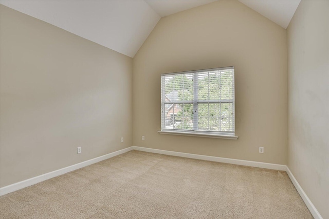 1123 Blackfoot Dr, Evans, GA 30809 - spare room featuring light colored carpet and lofted ceiling