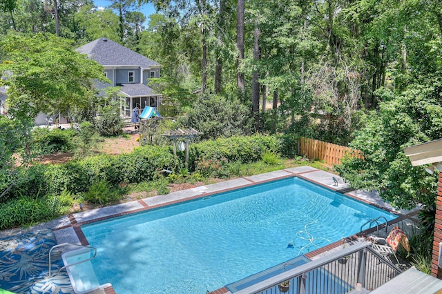 3725 Wexford Dr, Martinez, GA 30907 - view of swimming pool featuring view of scattered trees