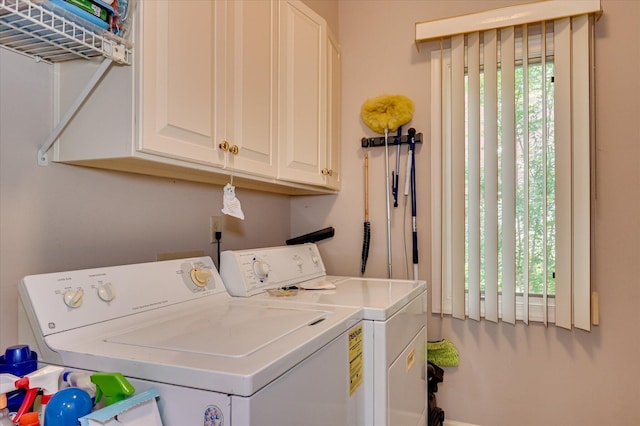 3725 Wexford Dr, Martinez, GA 30907 - laundry room featuring independent washer and dryer and cabinet space