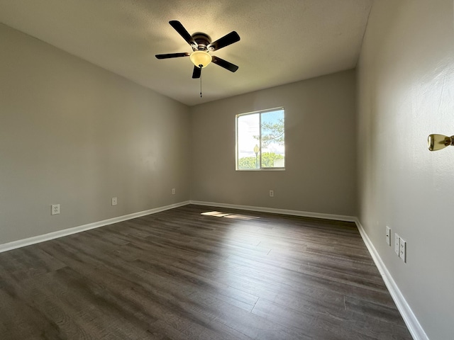 1017 Stevens Creek Rd, Augusta, GA 30907 - unfurnished room featuring dark wood-style floors and a ceiling fan