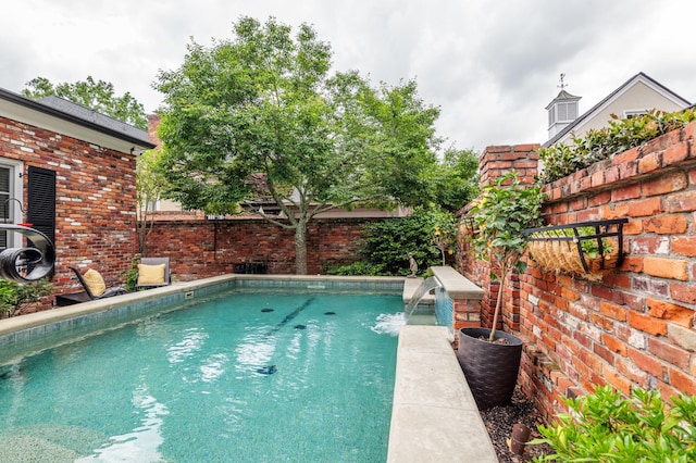 1201 Reid Rd, Augusta, GA 30909 - view of swimming pool featuring a fenced in pool and a fenced backyard