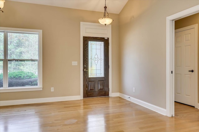 113 Rutledge Ln, Mccormick, SC 29835 - entryway featuring plenty of natural light, light wood-style flooring, and baseboards