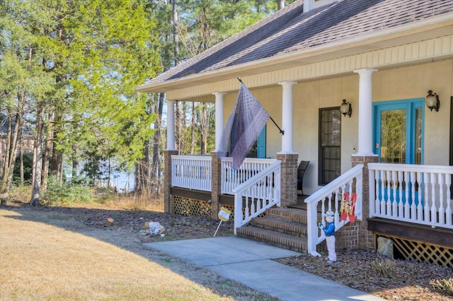 305 Kingfisher Pt, Mccormick, SC 29835 - property entrance with a porch