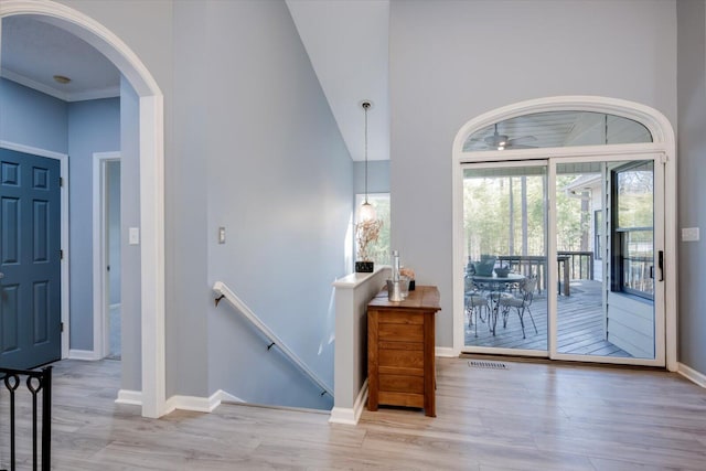 305 Kingfisher Pt, Mccormick, SC 29835 - foyer with light wood-type flooring