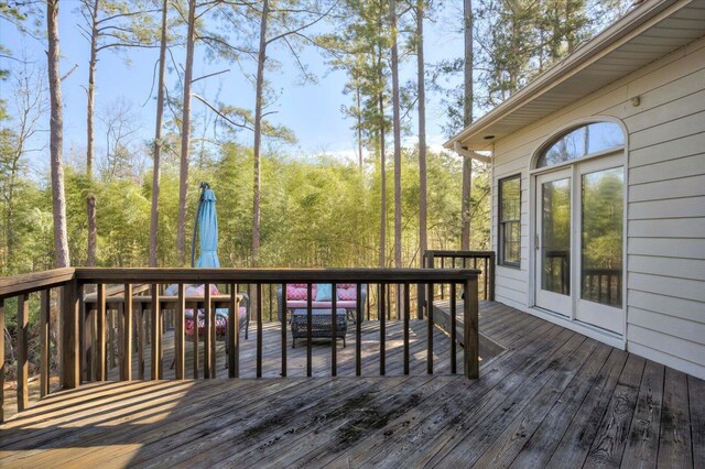 305 Kingfisher Pt, Mccormick, SC 29835 - view of deck