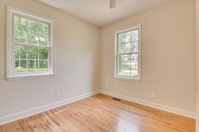 1 Bohler Ave, Evans, GA 30809 - empty room featuring light wood finished floors and ceiling fan
