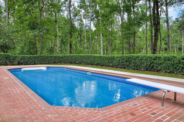 1 Bohler Ave, Evans, GA 30809 - view of pool featuring a diving board
