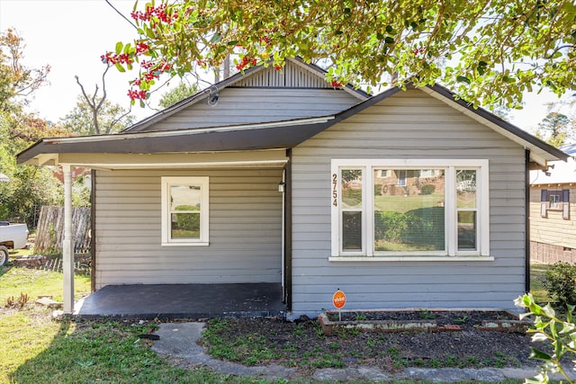 view of property exterior