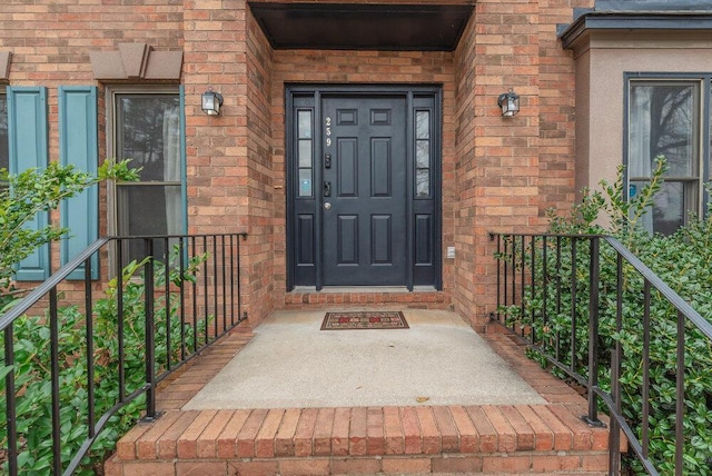 view of property entrance