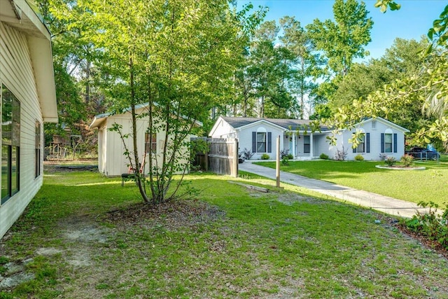 2237 Winston Way, Augusta, GA 30906 - view of yard featuring an outbuilding