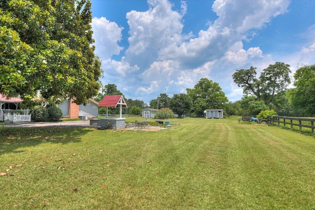 889 Woodhaven St, North, SC 29112 - view of yard featuring a shed