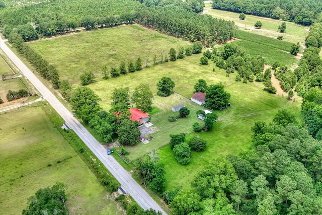 889 Woodhaven St, North, SC 29112 - aerial view of property and surrounding area featuring rural landscape and farmland