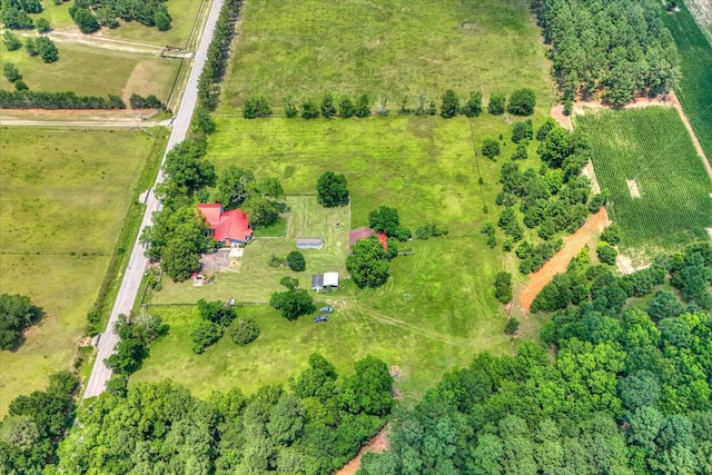 889 Woodhaven St, North, SC 29112 - aerial view of property's location featuring rural landscape
