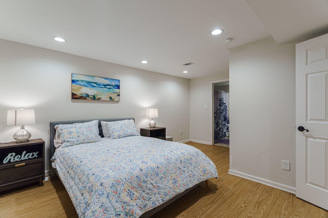 3507 Lost Tree Ln, Martinez, GA 30907 - bedroom featuring wood finished floors, baseboards, and recessed lighting